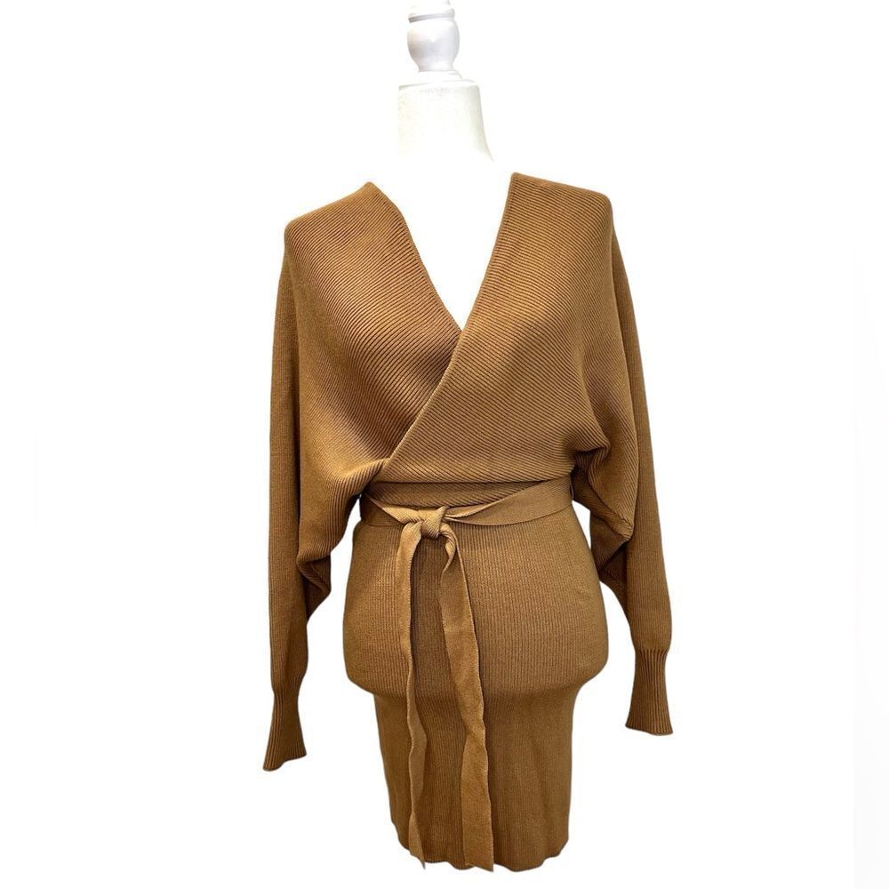 GIANNI BINI Teddy Alston Sweater Dress Size XS